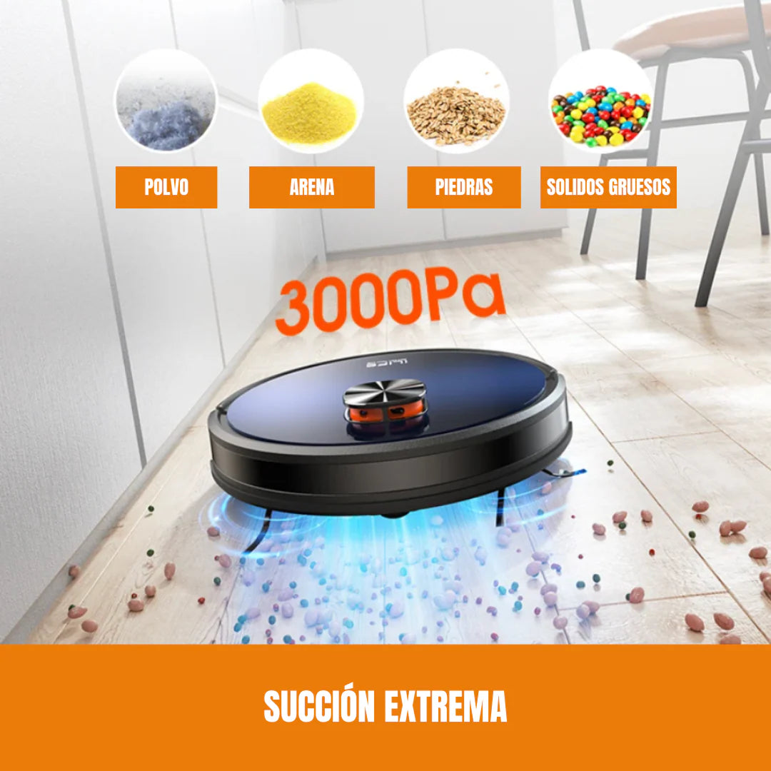 ¡Robot Aspirador 3 en 1: Tu Aliado Definitivo para un Hogar Impecable!